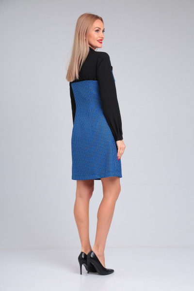 Платье из костюмной ткани с бантовым воротником Takka Plus 23-210/1 - фото 7