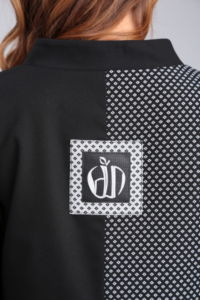 Платье приталенное из вискозы с разрезом и рельефами Angelina & Сompany 930 - фото 10