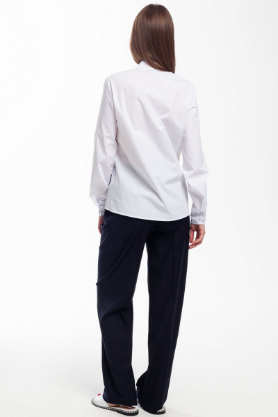 Блуза Manika Belle 328А02/1 белый - фото 5