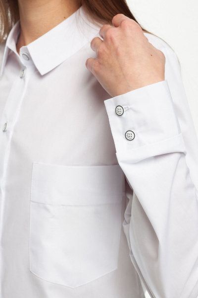 Блуза Manika Belle 328А02/1 белый - фото 3