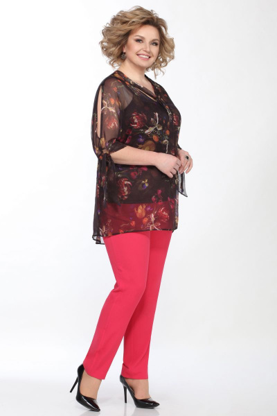 Блуза, топ Matini 1.1312 тюльпаны - фото 3