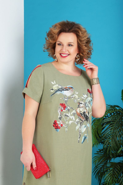 Платье Grace for you 198 мох - фото 2