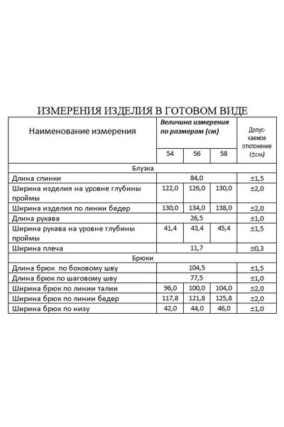 Блуза, брюки Lissana 4007 терракот - фото 5