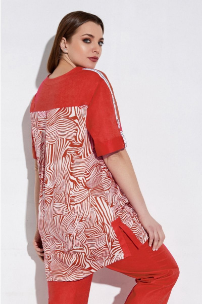 Блуза, брюки Lissana 4007 терракот - фото 4