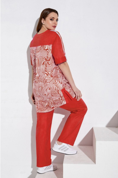 Блуза, брюки Lissana 4007 терракот - фото 3