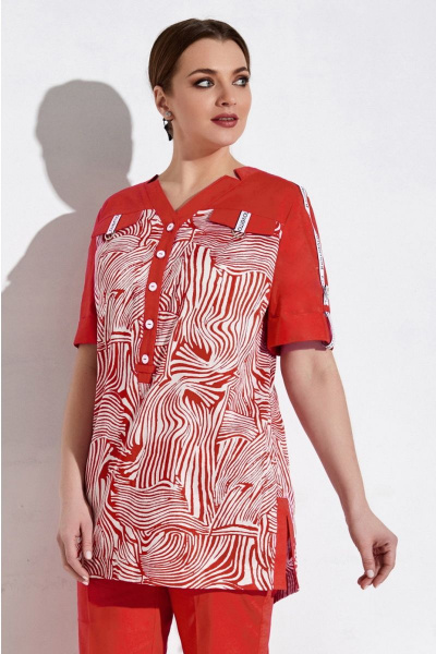 Блуза, брюки Lissana 4007 терракот - фото 2