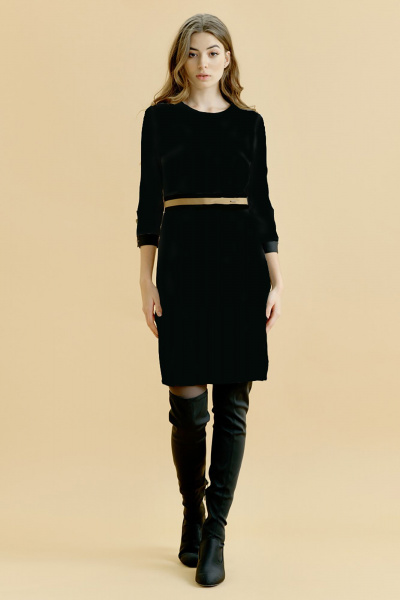 Платье из текстиля в стиле повседневной элегантности BURVIN 6472-81 - фото 1