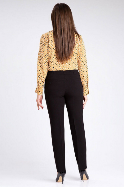 Стильное платье свободного силуэта с карманами IVARI 312 черный - фото 5