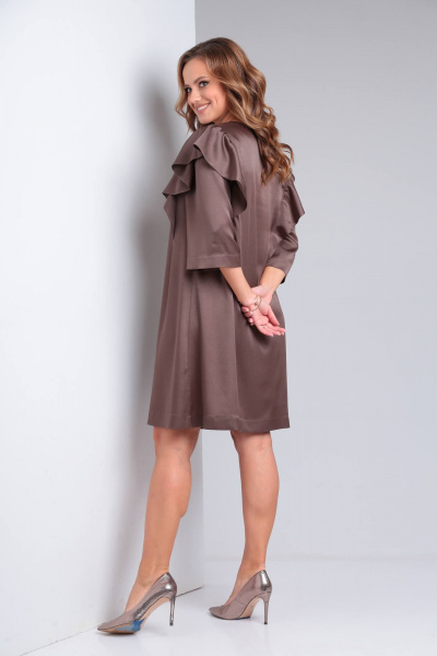 Платье TVIN 7680 карамель - фото 5