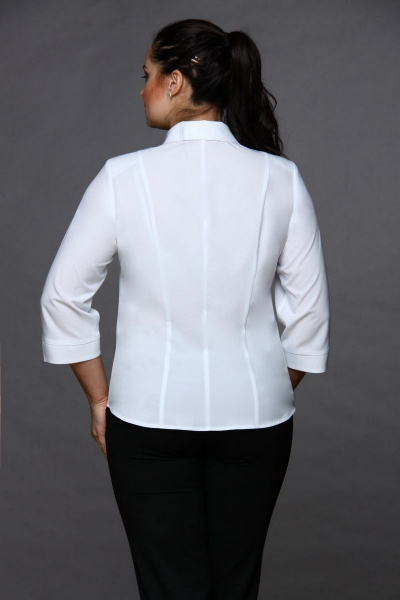 Блуза MIRSINA FASHION 1007 белый - фото 2