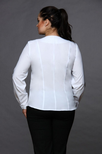 Блуза MIRSINA FASHION 1019 белый - фото 2