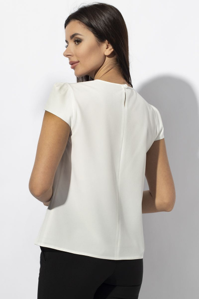 Блуза VIZAVI 620 молоко - фото 3