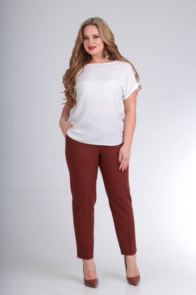 Брюки Bliss 5310 терракот - фото 1