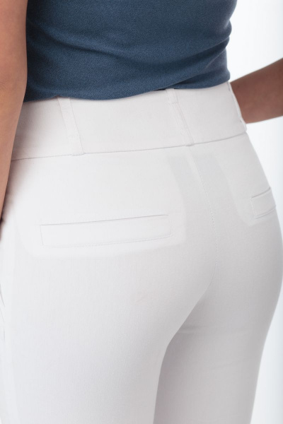 Брюки Anelli 228 белый - фото 9