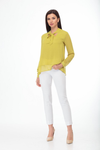 Брюки Anelli 228 белый - фото 2