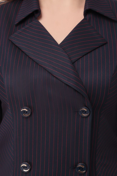 Платье БелЭкспози 1207 темно-синий - фото 2