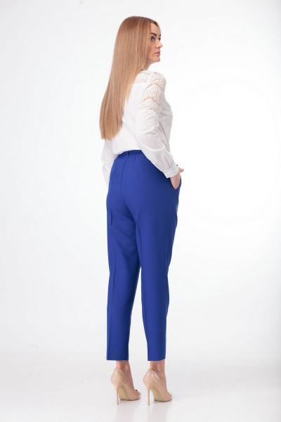 Брюки Anelli 518 василек. - фото 4