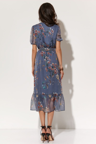 Платье AYZE 1545 индиго - фото 5