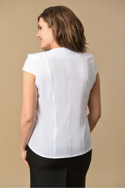 Блуза MIRSINA FASHION 1239 белый - фото 2