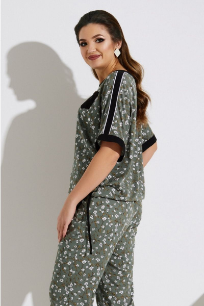 Блуза, брюки Lissana 4021 зеленый - фото 4