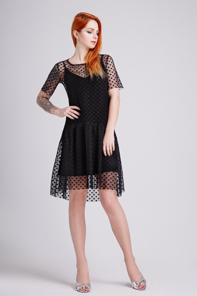 Платье Prestige 3307 черный - фото 1