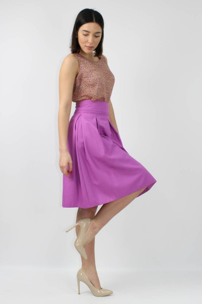 Юбка VLADOR 500111-4 фуксия - фото 2