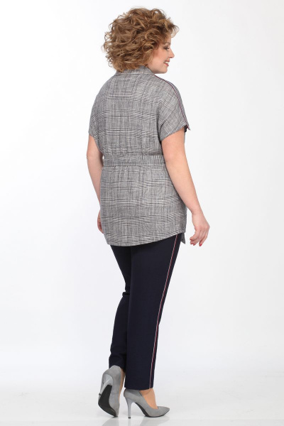 3-предметный комплект жакет, блуза и брюки из текстиля Matini 1.1407 - фото 6