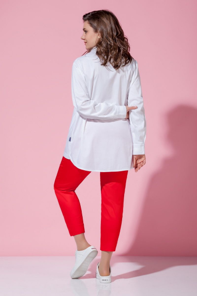 Рубашка Anna Majewska 1368 белый - фото 2