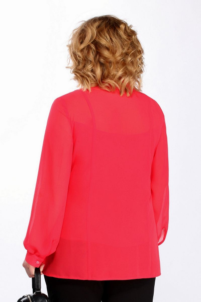 Блуза Pretty 1095 коралл - фото 2