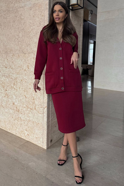 Кардиган, юбка GO F7052/12-01.164-170 - фото 1