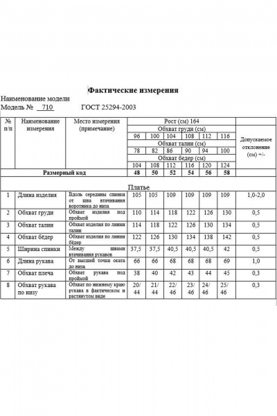 Платье из плательной ткани с объемными рукавами и кокеткой Swallow 710 темный_изумруд - фото 14