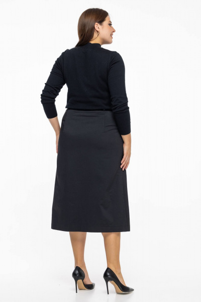 Юбка Avila 0949 черный - фото 7