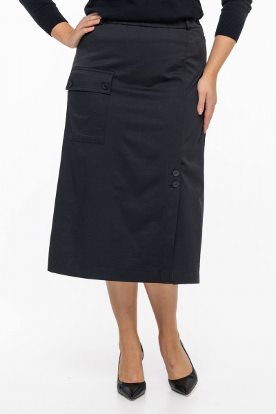 Юбка Avila 0949 черный - фото 1