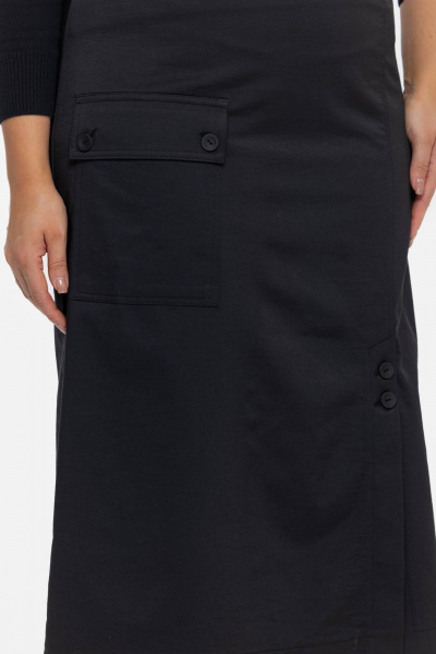 Юбка Avila 0949 черный - фото 4