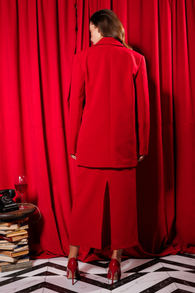 Жакет NikVa 440 алый - фото 2