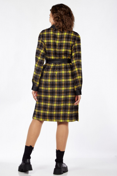 Платье Mubliz 115 черно-желтый - фото 12