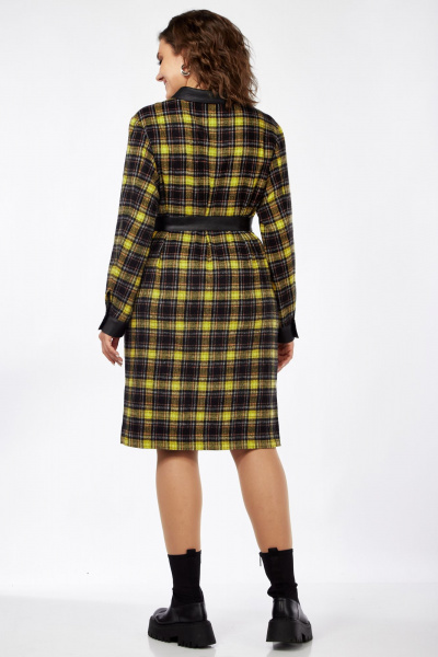 Платье Mubliz 115 черно-желтый - фото 11