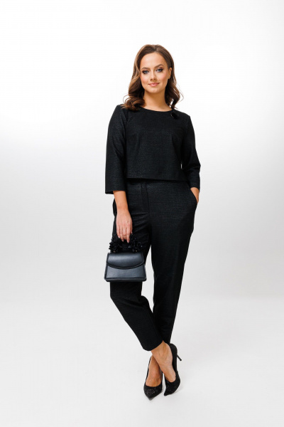 Блуза, брюки Mubliz 127 черный - фото 1