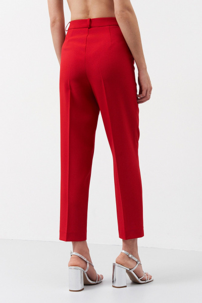 Брюки зауженные на молнии с карманами демисезонные Art Ribbon M3962B - фото 2