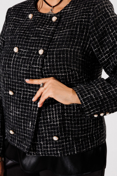 Жакет Anelli 1430 черный - фото 4