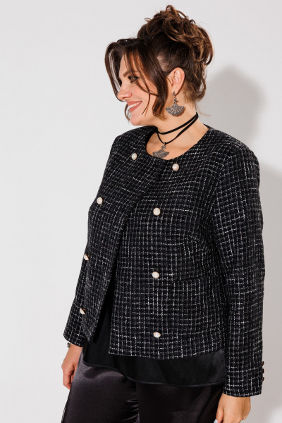 Жакет Anelli 1430 черный - фото 2