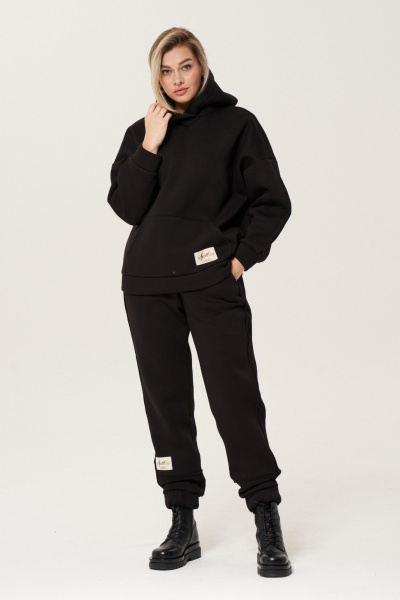 Брюки GRATTO 3346 черный - фото 1