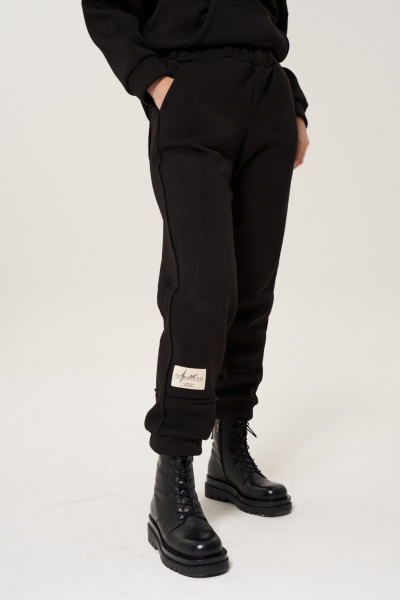 Брюки GRATTO 3346 черный - фото 5