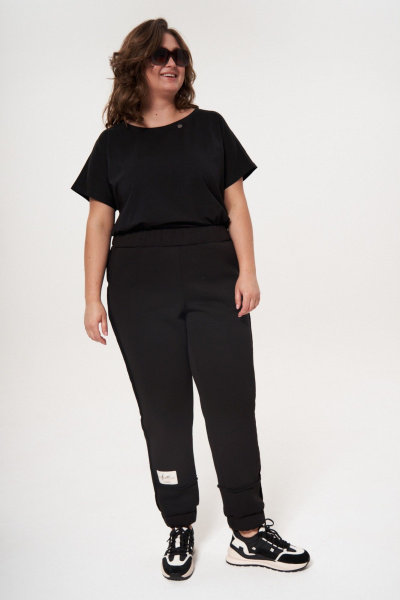 Брюки GRATTO 3346 черный - фото 2