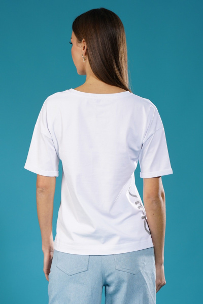 Джемпер с длинным рукавом и принтом из хлопка Kivviwear 4026.141 - фото 10