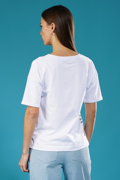 Джемпер с длинным рукавом и принтом из хлопка Kivviwear 4026.141 - фото 9