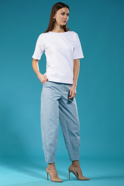 Джемпер с длинным рукавом и принтом из хлопка Kivviwear 4026.141 - фото 4