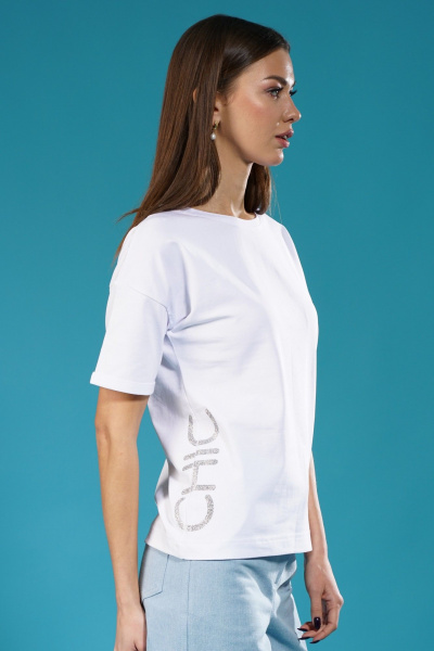 Джемпер с длинным рукавом и принтом из хлопка Kivviwear 4026.141 - фото 1