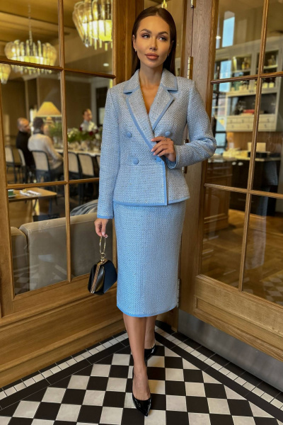 Жакет, юбка Urs 23-184-2 - фото 6