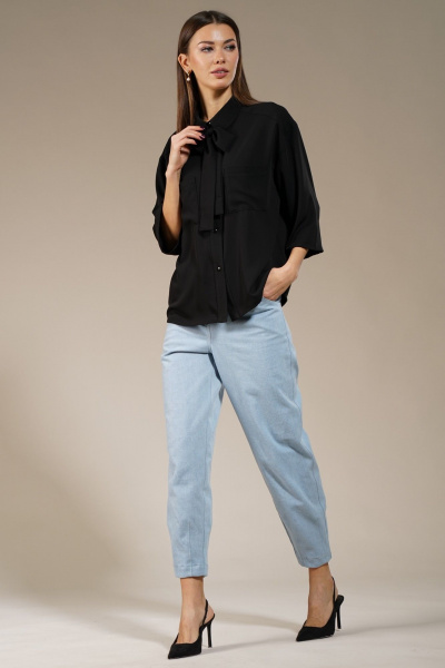 Джинсовые джоггеры с комфортом и классическим стилем Kivviwear 4149.01 - фото 11